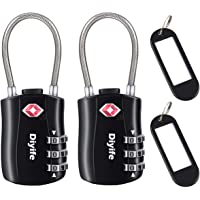 Candados de Equipaje- [VersióN Nueva] Diyife 2 X TSA Candado de Seguridad de 3 DíGitos- Candados de CombinacióN para…